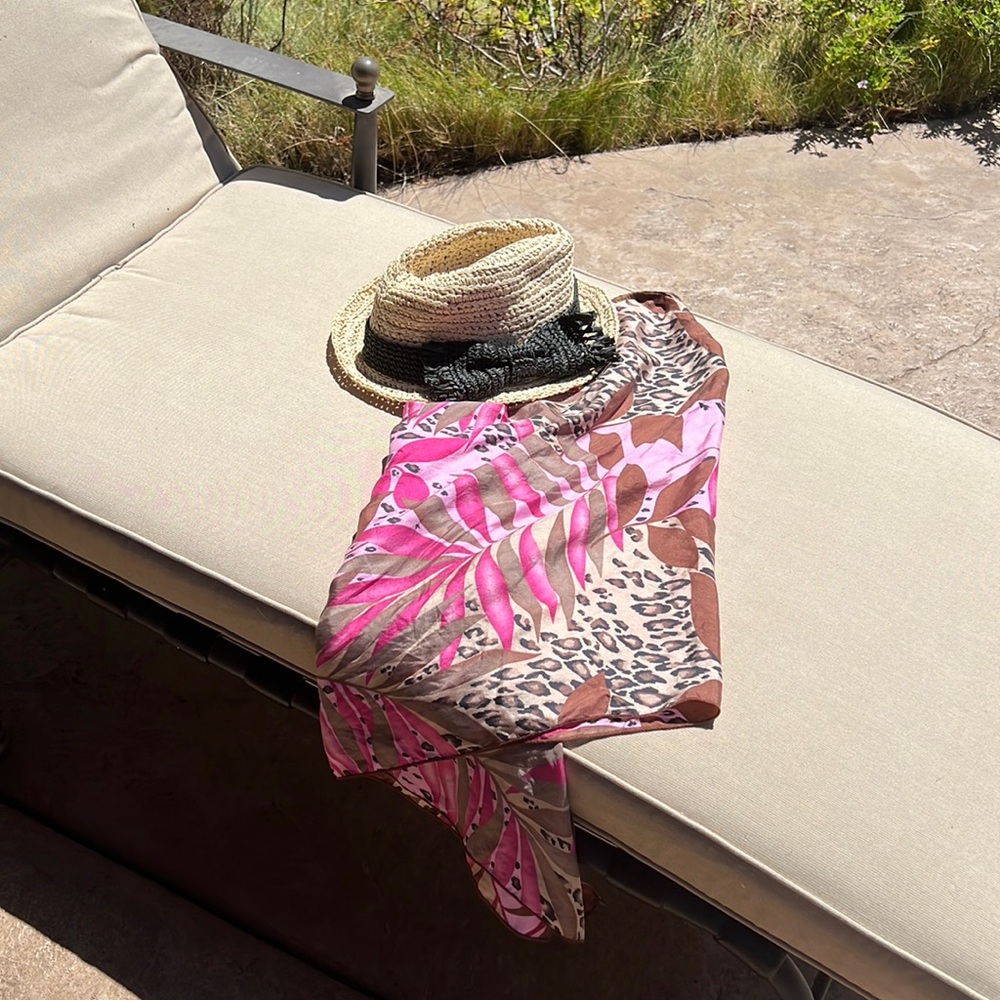 Kate Spade fedora packable 100% paper